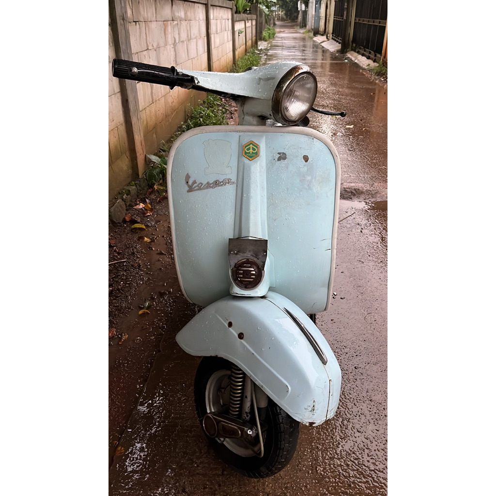 Vespa super 76 kepala ori kumplit