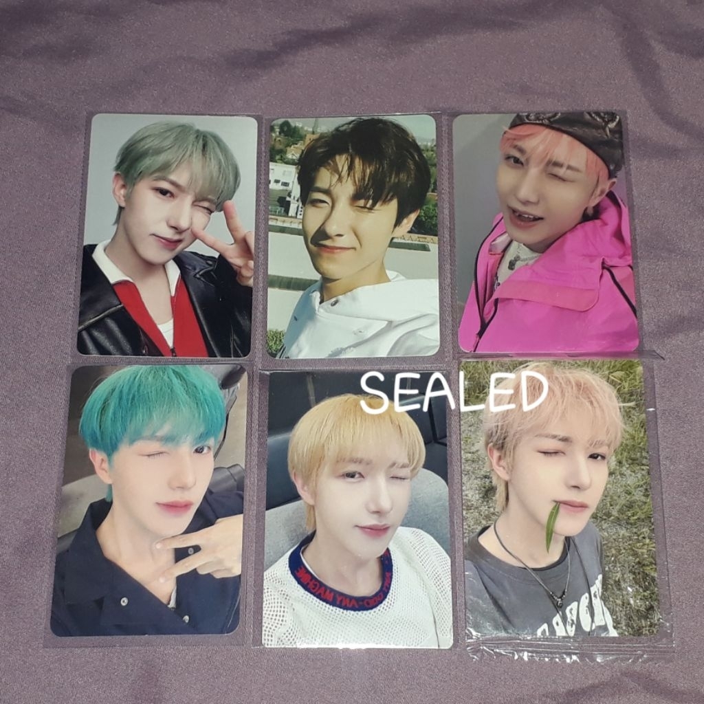 Official PC Photocard All About Renjun Wink Luckydraw LD Ktown POB Dreamiez Jjun Sitting Plush QQ Be
