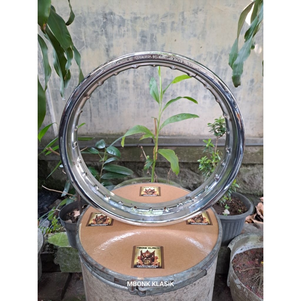 velg union cycle ring 14 2.15 ORIGINAL velg kawasaki klx dtracker velg klx d tracker velg ring 14 21