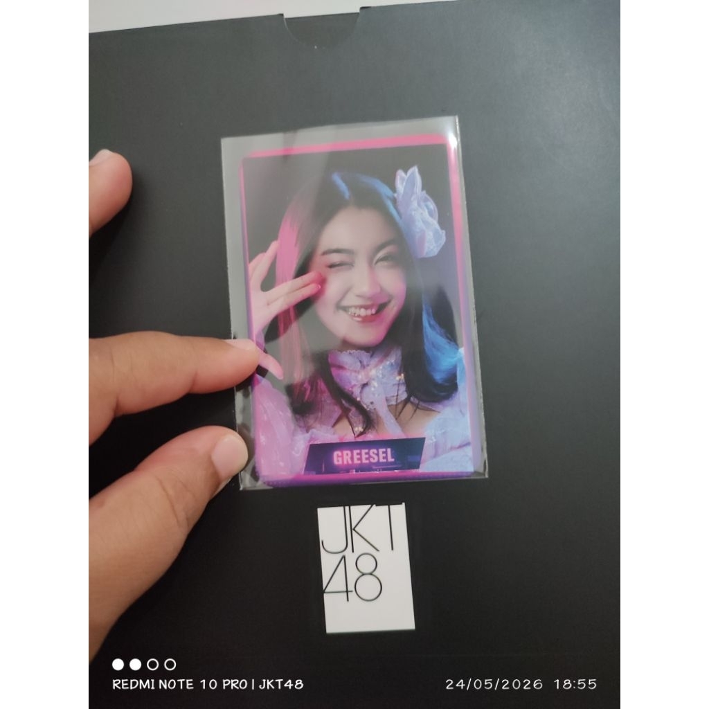 Photocard Greesel JKT48 "Andai Ku Bukan Idola"