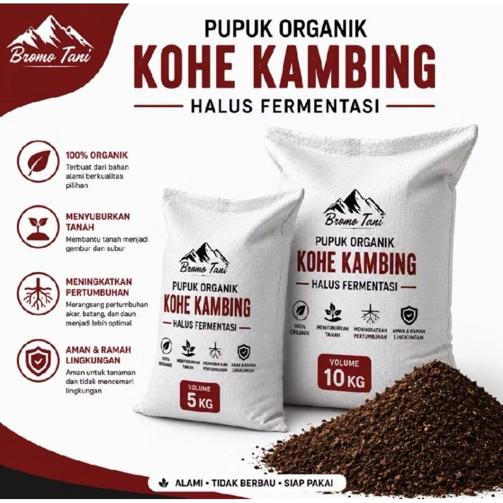 kohe kambing fermentasi ripack 1kg