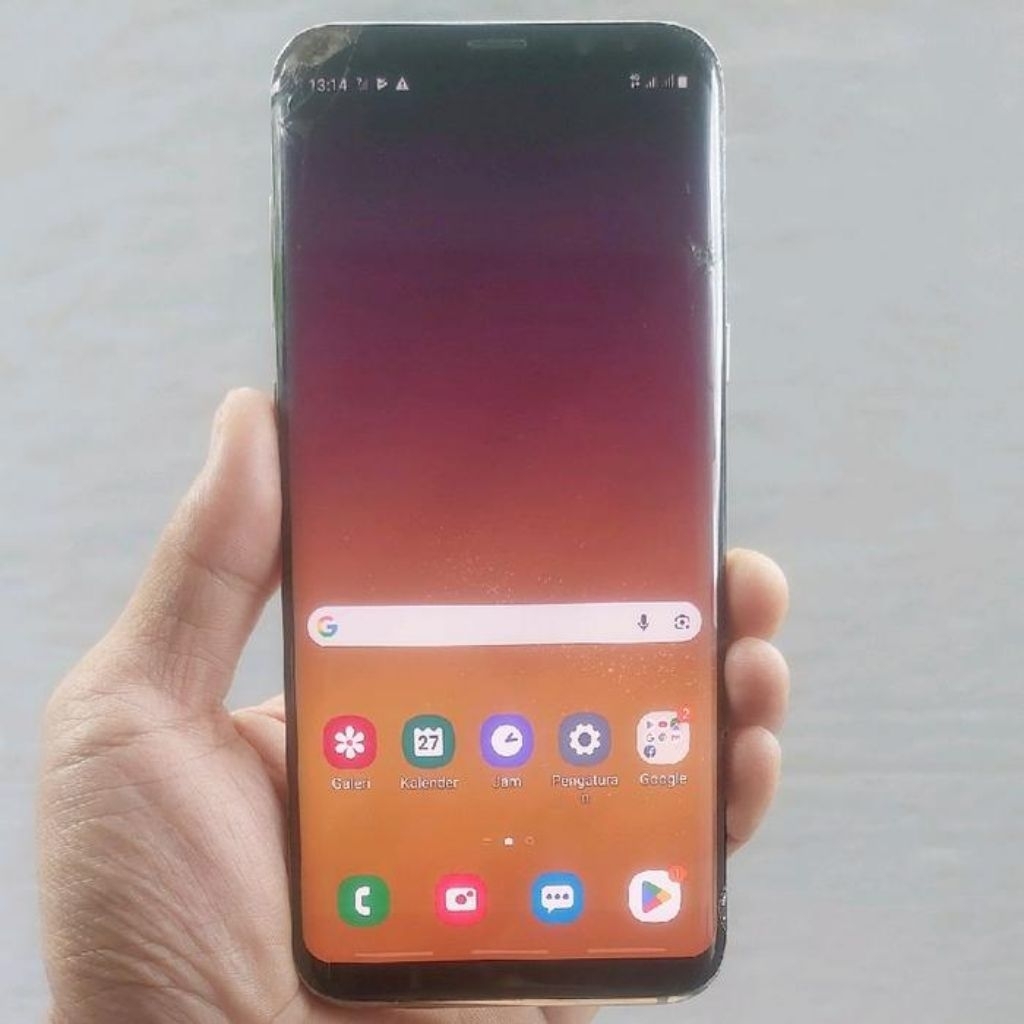 samsung s8 plus sein bekas minus lcd