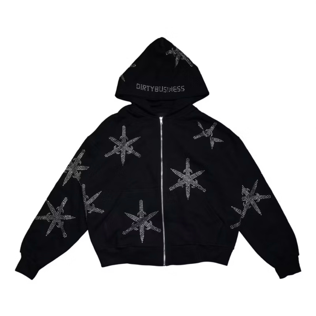 Dirty Business Zip Hoodie