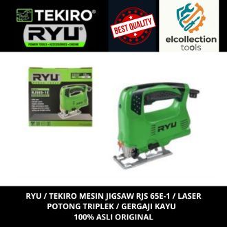 ryu / tekiro Mesin Jigsaw RJS 65E-1 / LASER Potong Triplek / Gergaji Kayu   100% Asli original