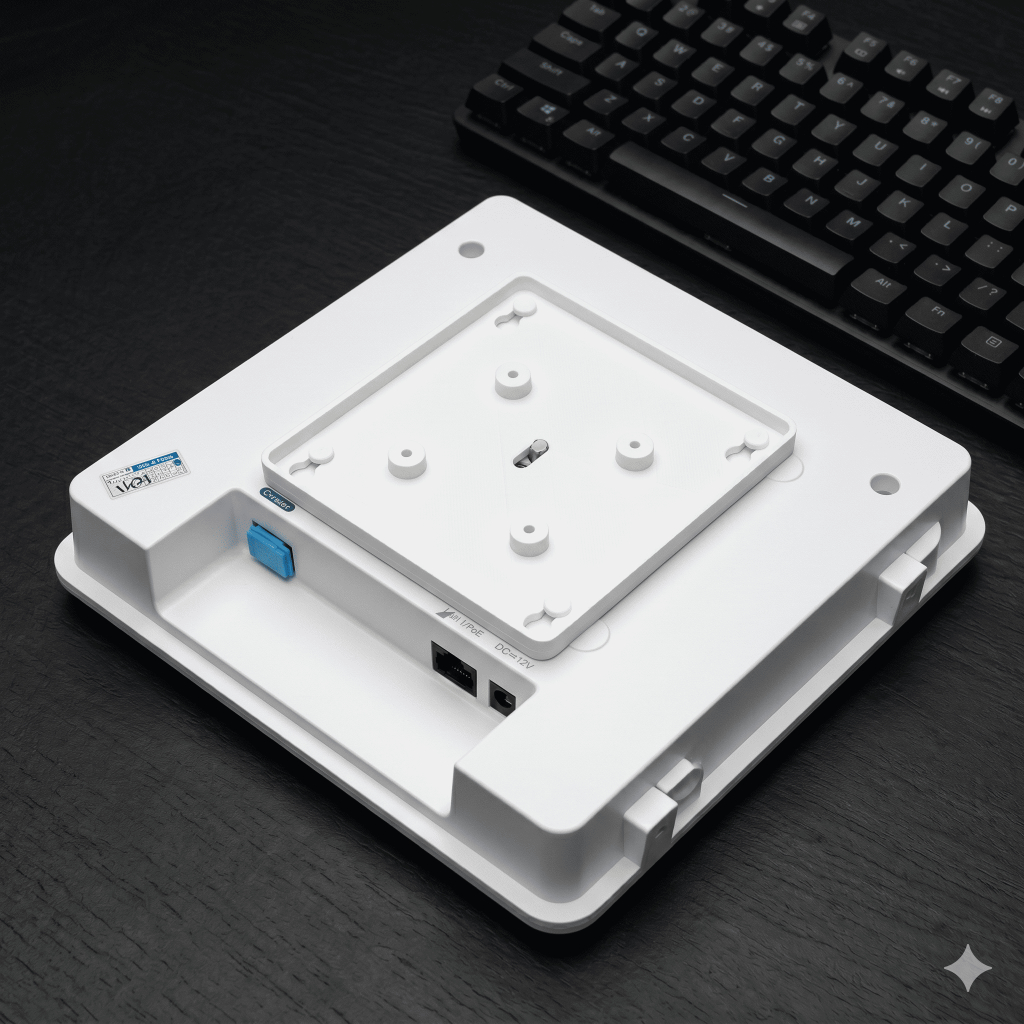 Bracket Plafon / Dinding Ruijie RG-AP820-L(V3) RG-AP720-L Access Point 3D Print (Bahan PETG) + Baut