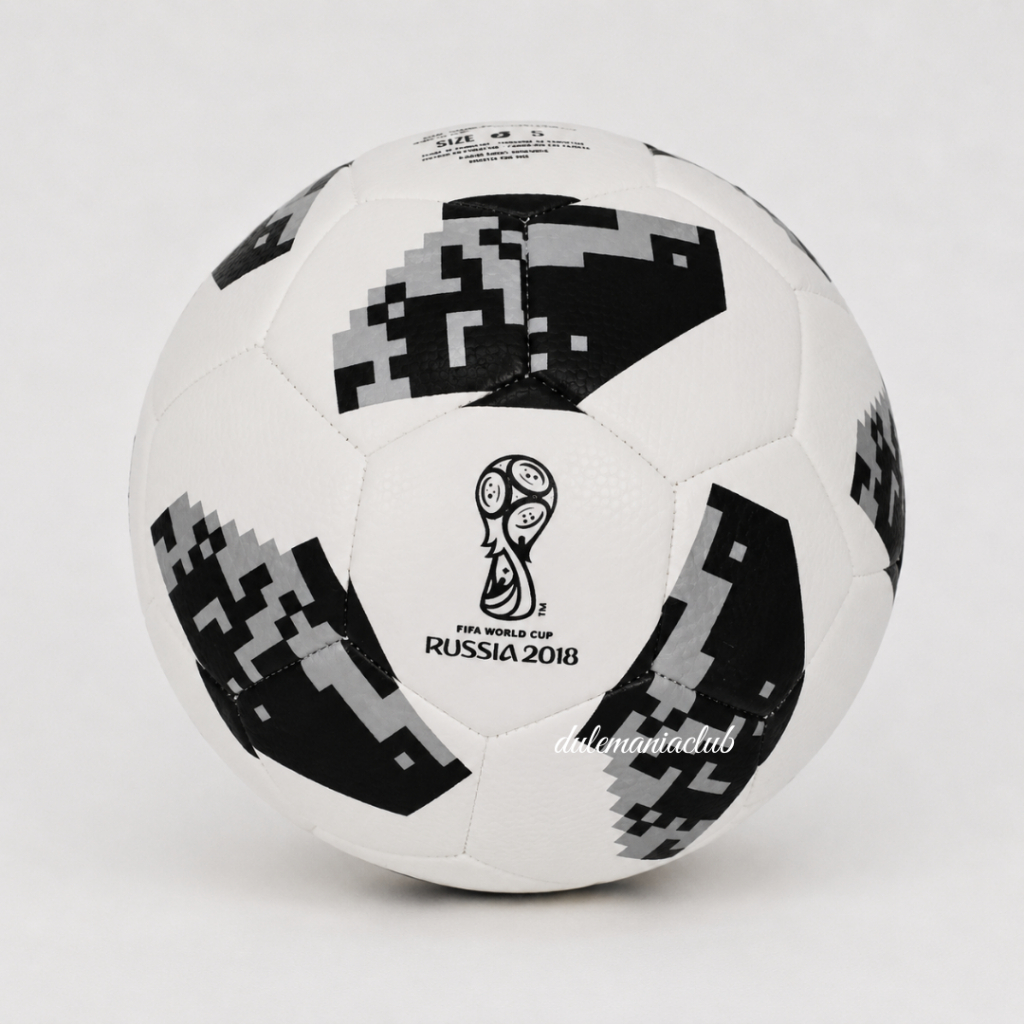 Bola Sepak Telstar 18 Size 5 + Kualitas Premium Anti Slip Jahitan Kuat Premium