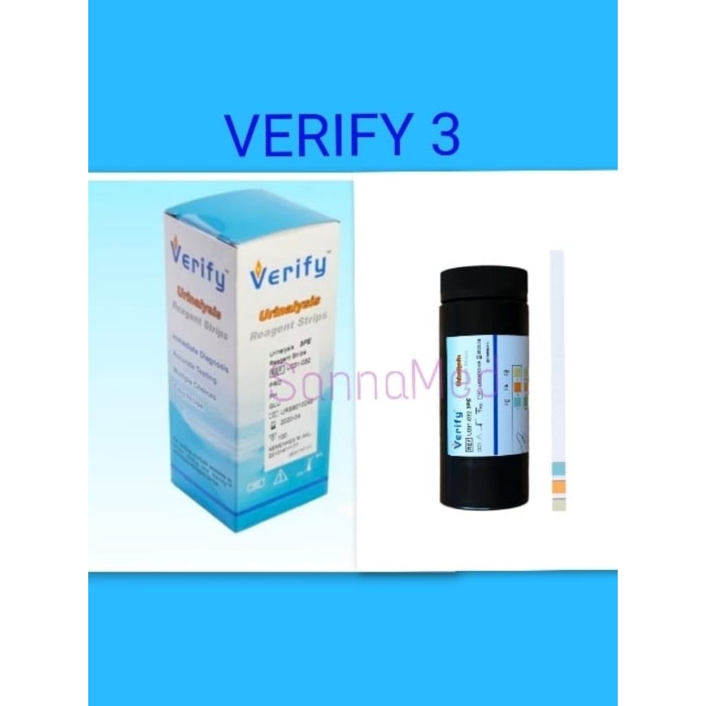 VERIFY 3P - VERIFY 10P URINALYSIS 100 Test