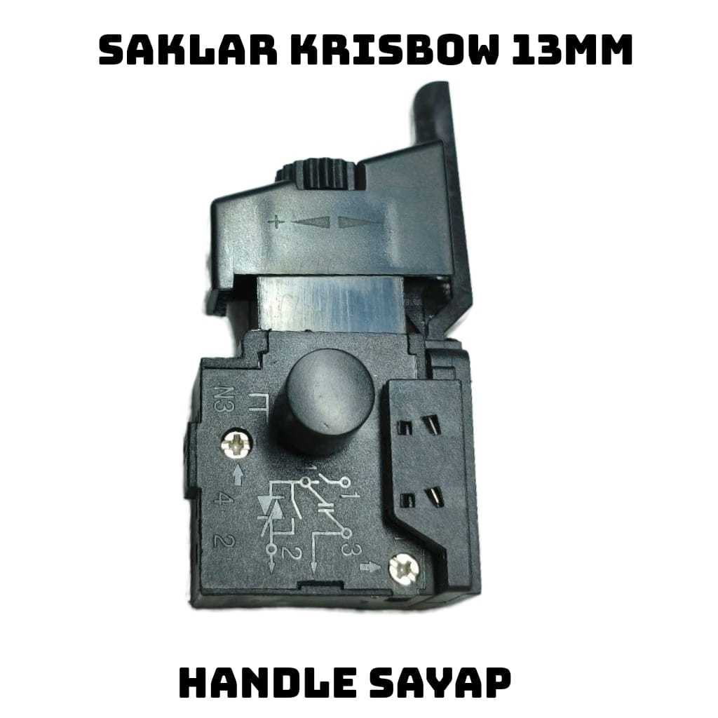 Switch Saklar Bor 13mm SAYAP Universal - Untuk Krisbow Modern Mollar