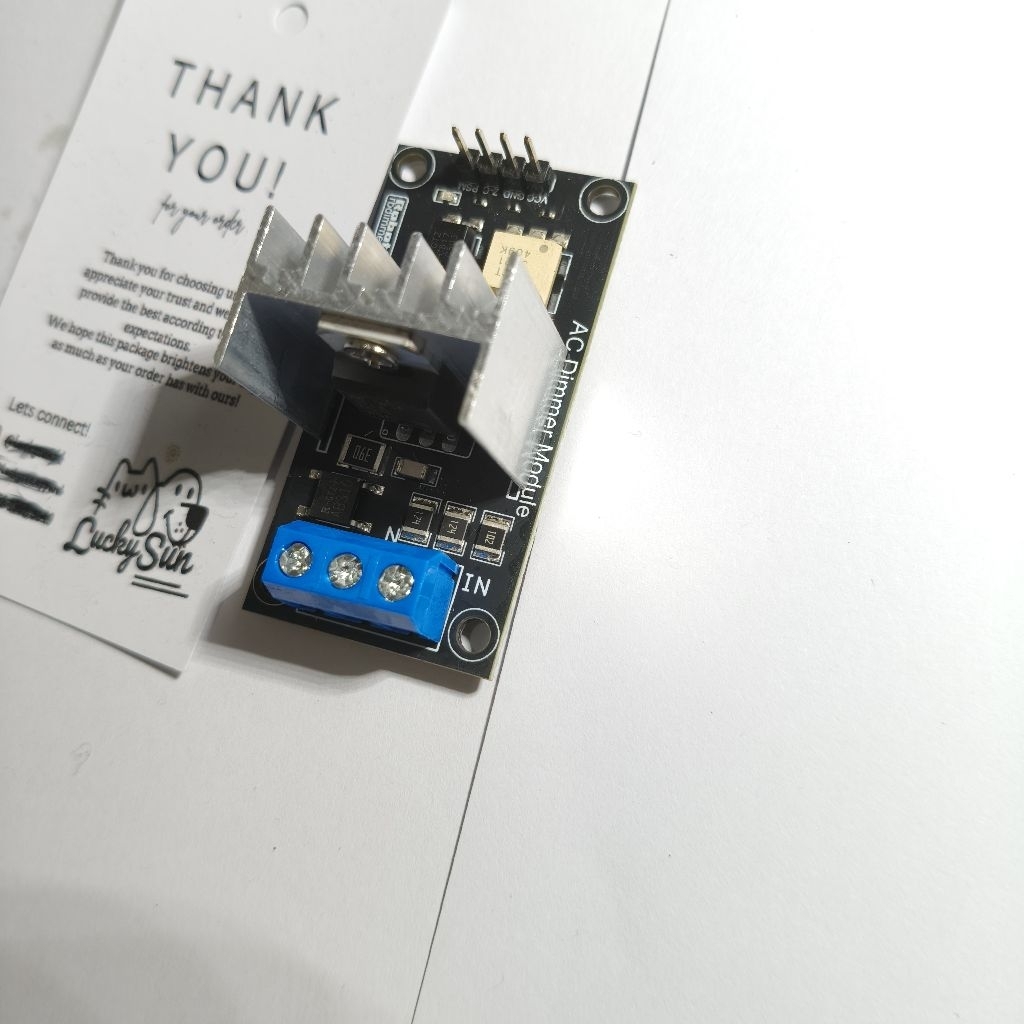 AC Light Dimmer RobotDyn 220V 8A Module PWM SCR 3.3V 5V Arduino ESP8266 ESP32