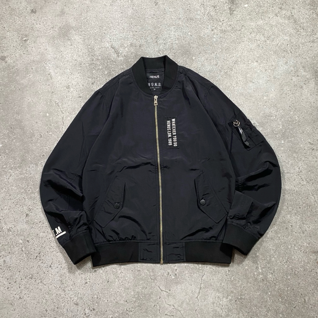 Nylon Bomber Jacket Henus Edwin (Second)