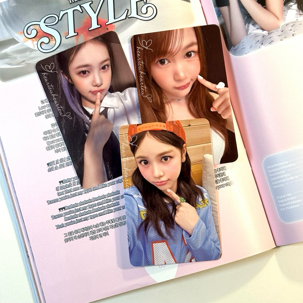 hearteuhearteu — [READY STOCK] HEARTS2HEARTS Carmen, Ian, Yeon Official Photocard from POB QQ Music 