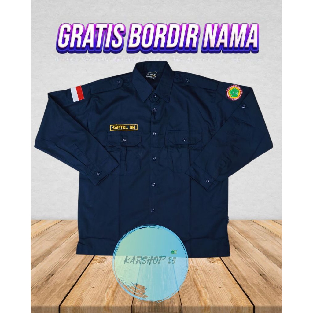 KEMEJA PPNI LENGAN PANJANG TERBARU SERAGAM PPNI ATASAN BAJU PPNI KEMEJA KERJA PPNI