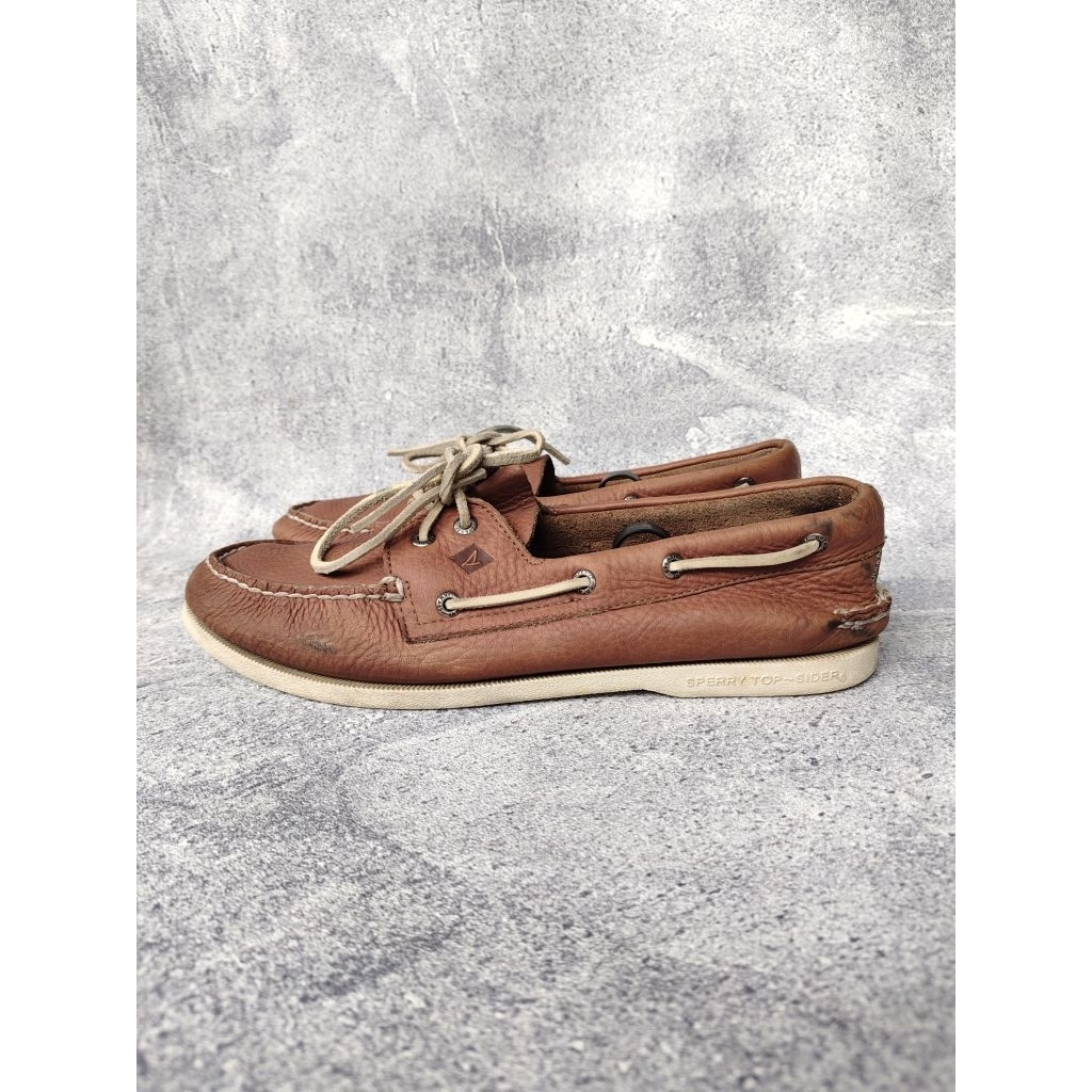SEPATU LOAFER SPERRY TOP SIDER A/O 2-EYE DAYTONA SECOND ORIGINAL LIKE NEW