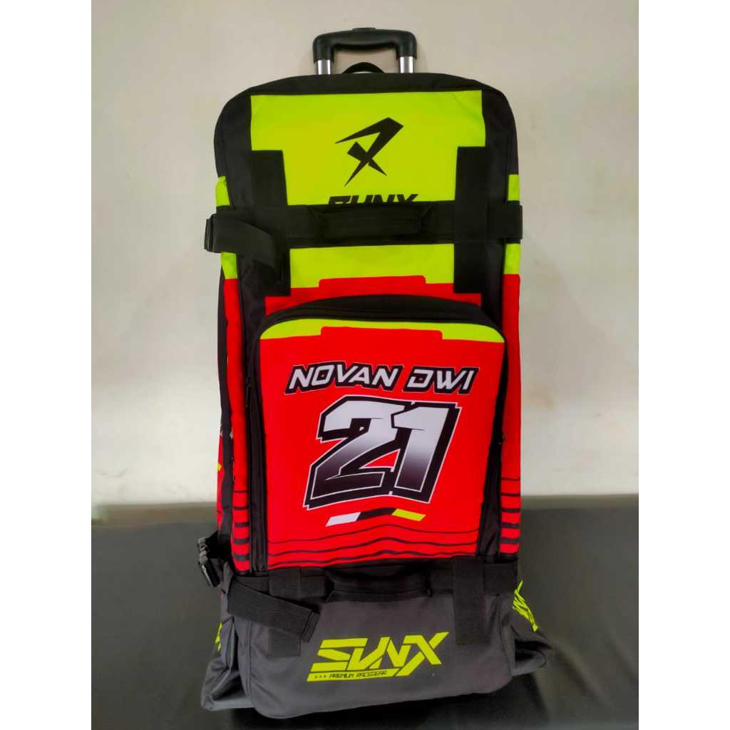 SVNX TROLEYBAG LEVELE SERIES / TAS KOPER PERLENGKAPAN BALAP / TROLLEY BAG MOTOCROSS / RACING GEAR BA