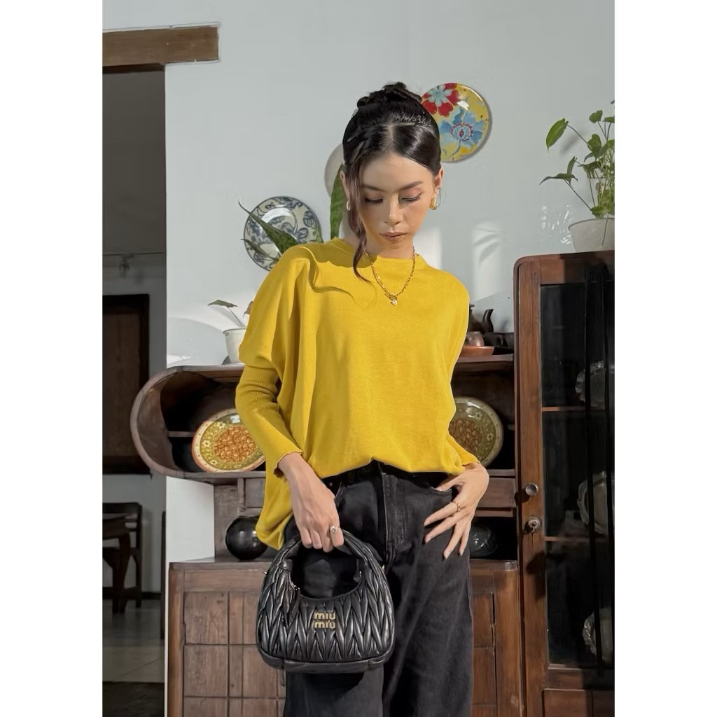 gonegani batwing sweater