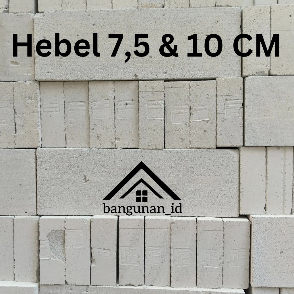 Hebel 7,5cm Hebel 10cm satuan bisa kirim instant ready stock