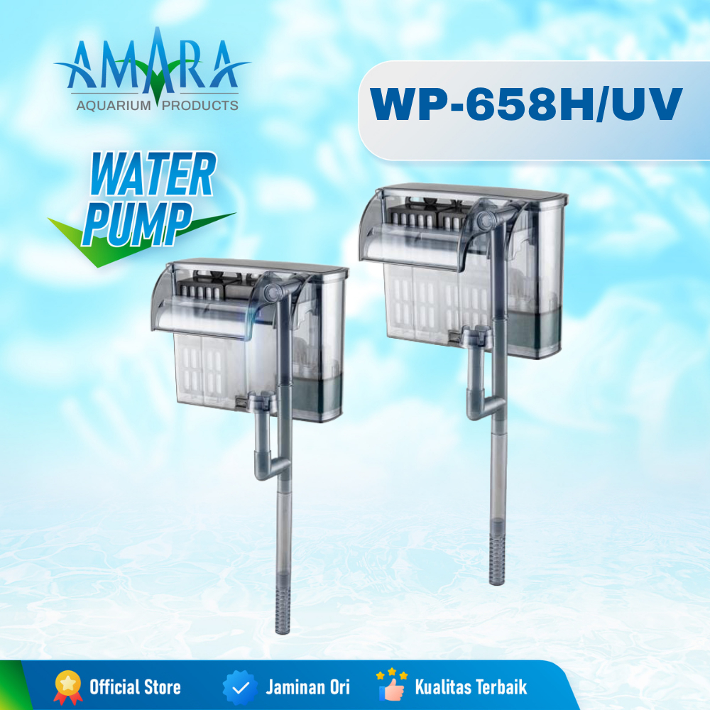 SOBO External Filter WP-658H / Filter Gantung Besar / Hang On Filter Akuarium