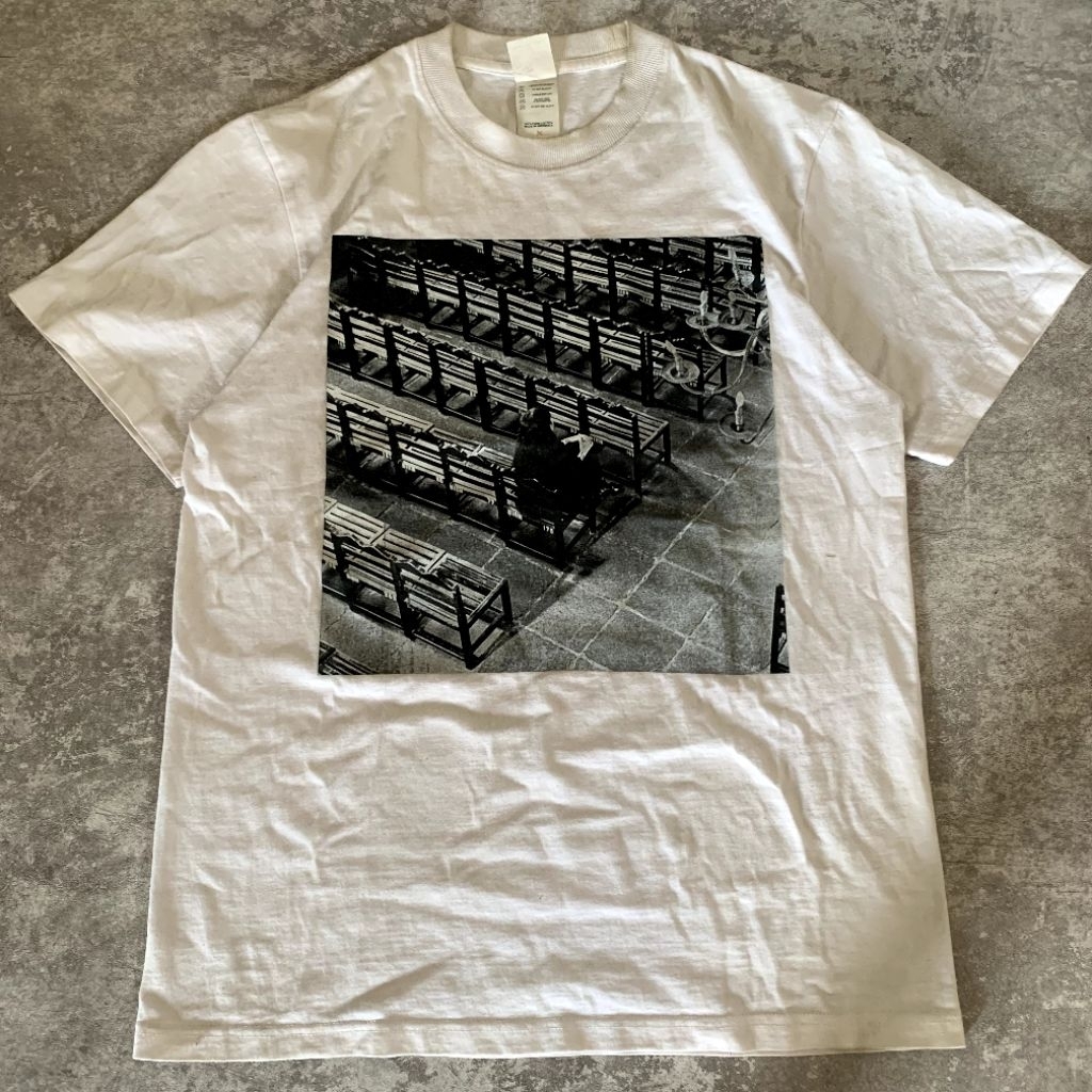 T-shirt Denisa St. Bernadette Tracklist Size M Putih
