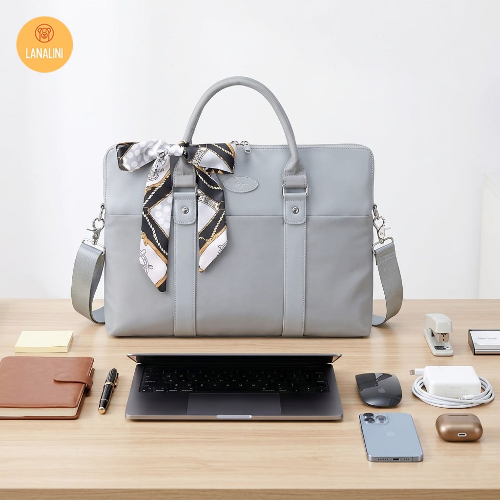 Tas Fashion Wanita Multifungsi Jinjing Kerja Kantor Kuliah Selempang Slempang Sling Bag Ipad Tablet 