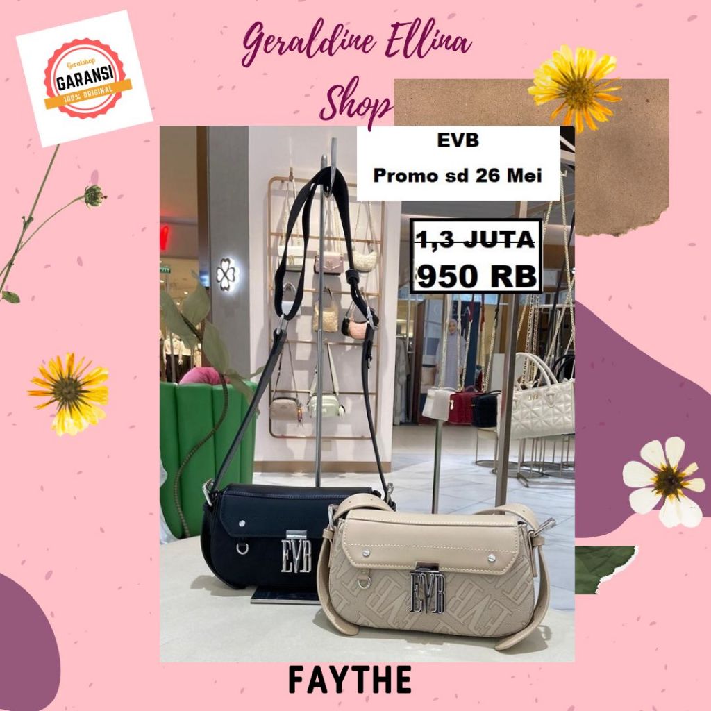 Tas sling bag wanita SALE evb original store seri FAYTHE