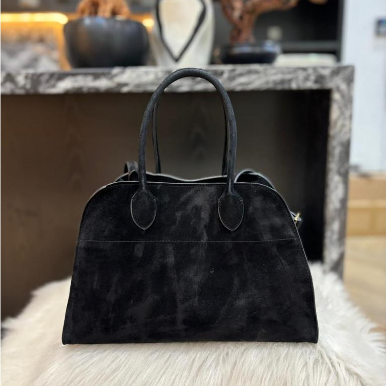 TR SOFT MARGAUX 12 MEDIUM SUEDE - BLACK -