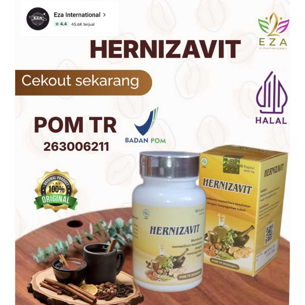 HERNIA EZA EKSTRAK 60 KAPSUL | HERNIZAVIT