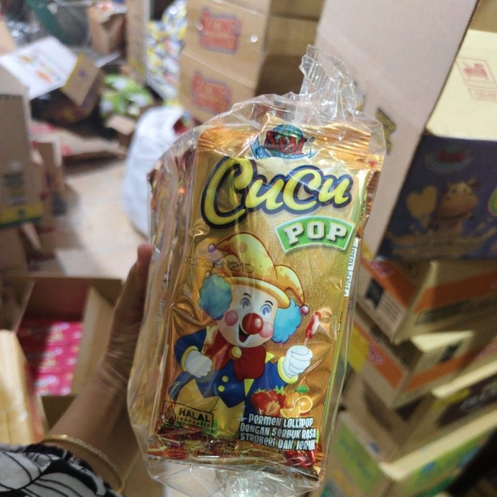 PERMEN CUCU POP ISI 20PCS