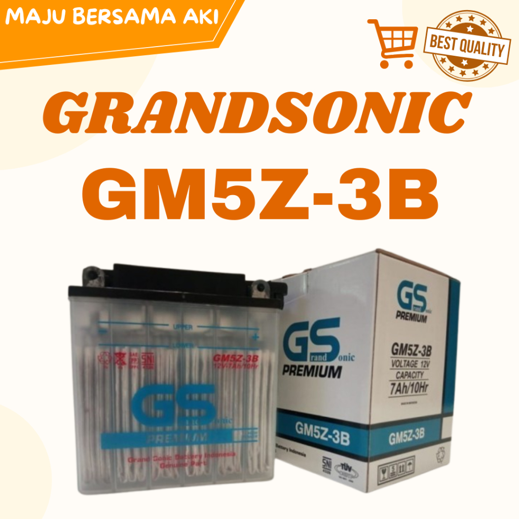 Aki Motor Yamaha Mio Sporty +Mio Smile GM5Z -3B GS Accu Kering