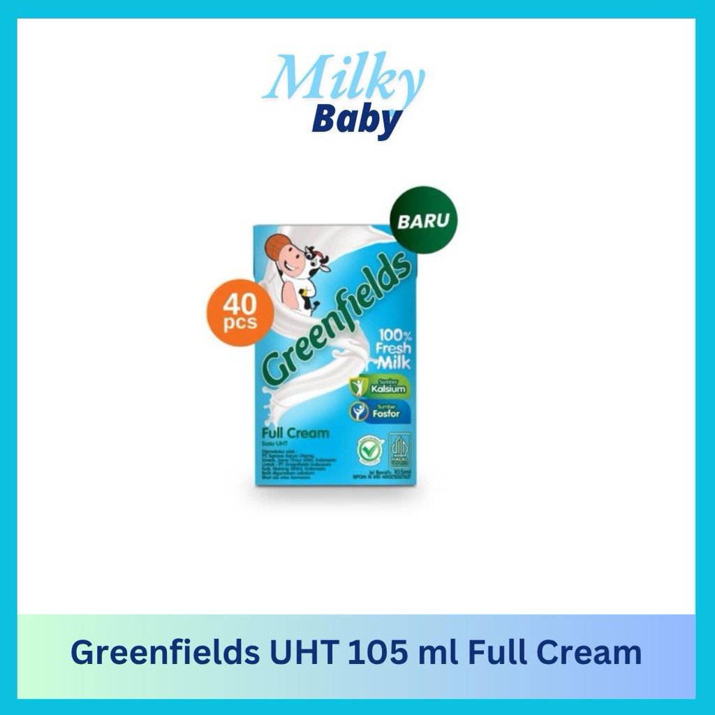 Greenfields UHT 105 ml X karton