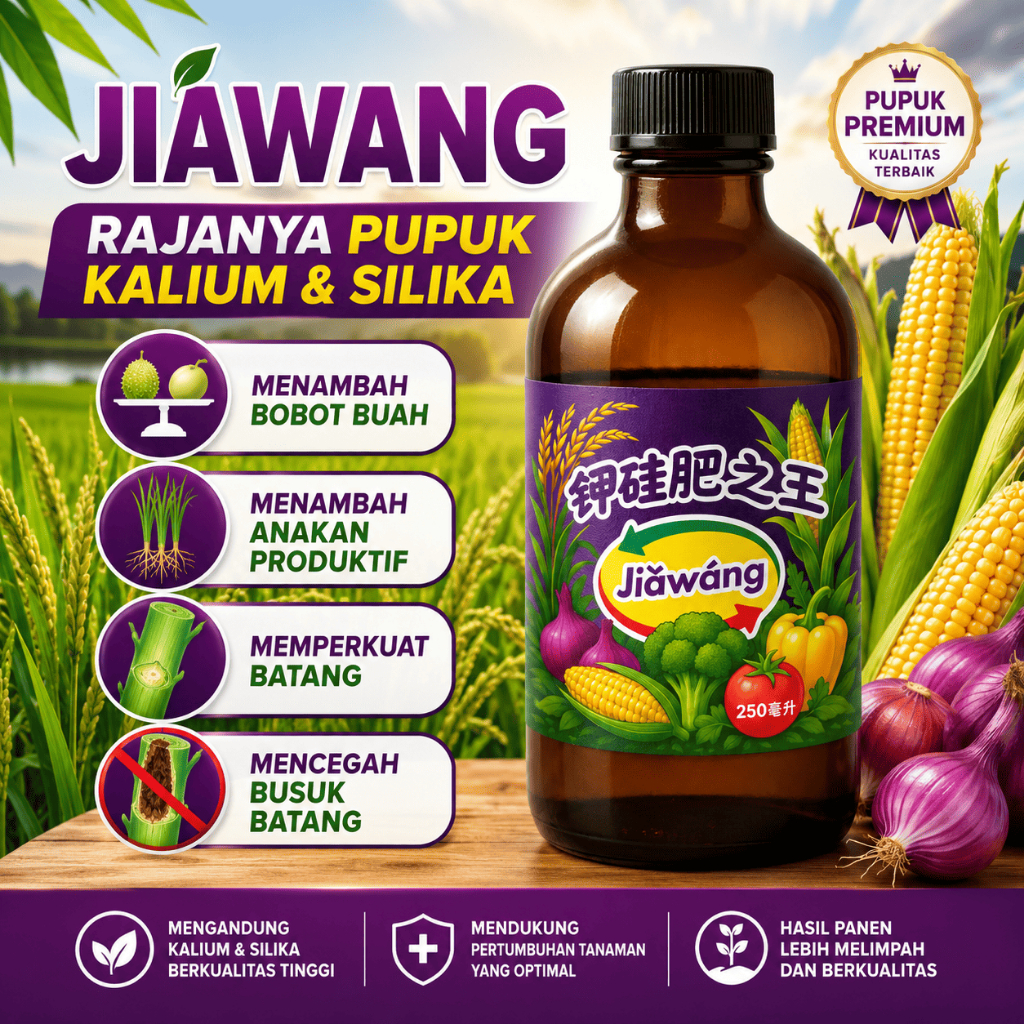 JIA WANG - Rajanya Pupuk Kalium Dan Silika Penanmbah Bobot