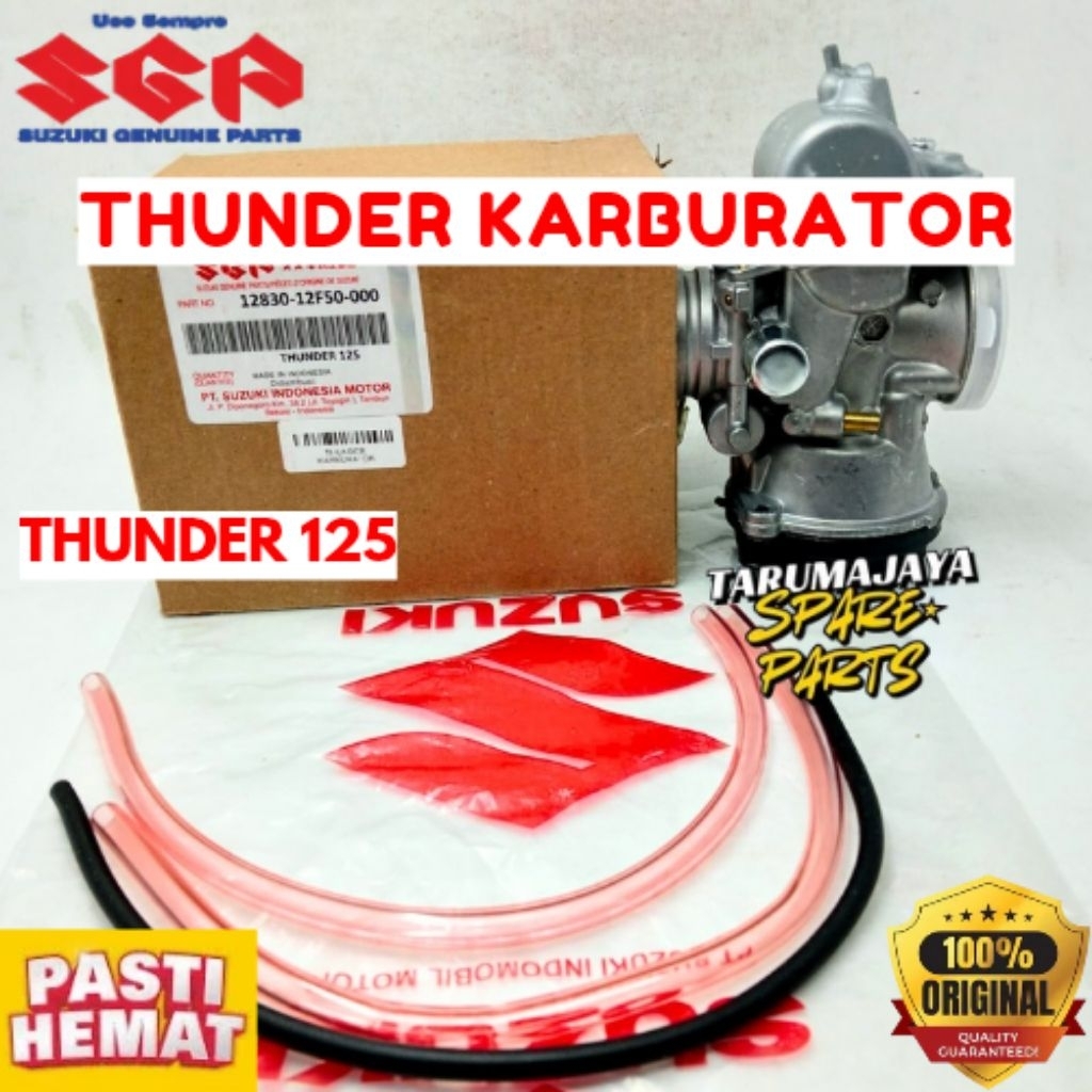 KARBURATOR ORIGINAL SUZUKI KODE THUNDER, KARBURATOR THUNDER 125