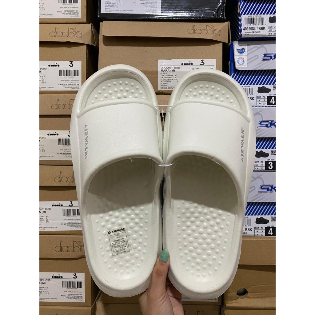 Airwalk Carta Off White [TANPA BOX] Sendal Pria Original