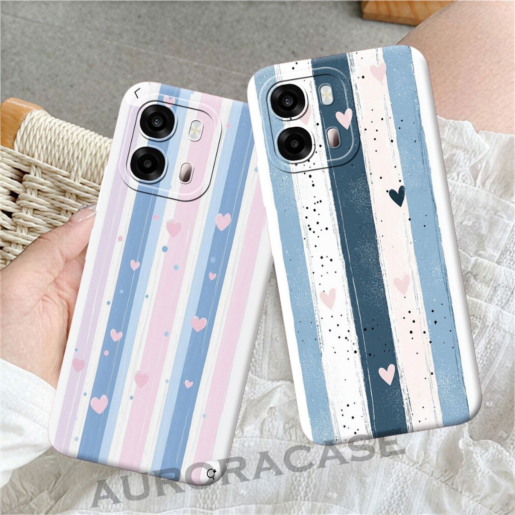Case Kompatible For Oppo A6s A6x A6t A6 A6t Pro - K005 - Motif Love Pelangi - Procamera - Bumper