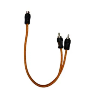 KABEL SPLITTER KABEL ADAPTOR RCA CABANG 2  Male TO RCA CABANG 1 Female