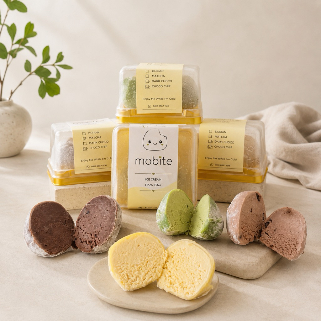 Mochi ice cream / Mochi eskrim / MOBITE