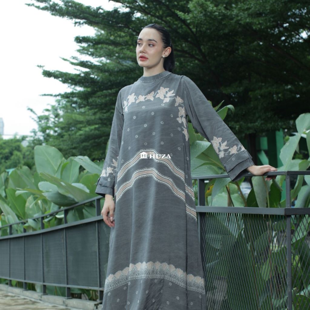 BATIK HUZA - GAMIS BATIK WANITA GAMIS FIRASHAYNA