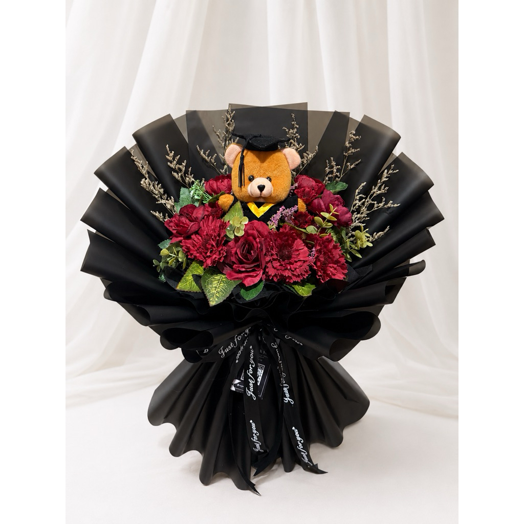 Buket Boneka Wisuda / Buket Bandung / Bouquet Boneka / Boneka Wisuda / Bucket Boneka Wisuda / Boneka