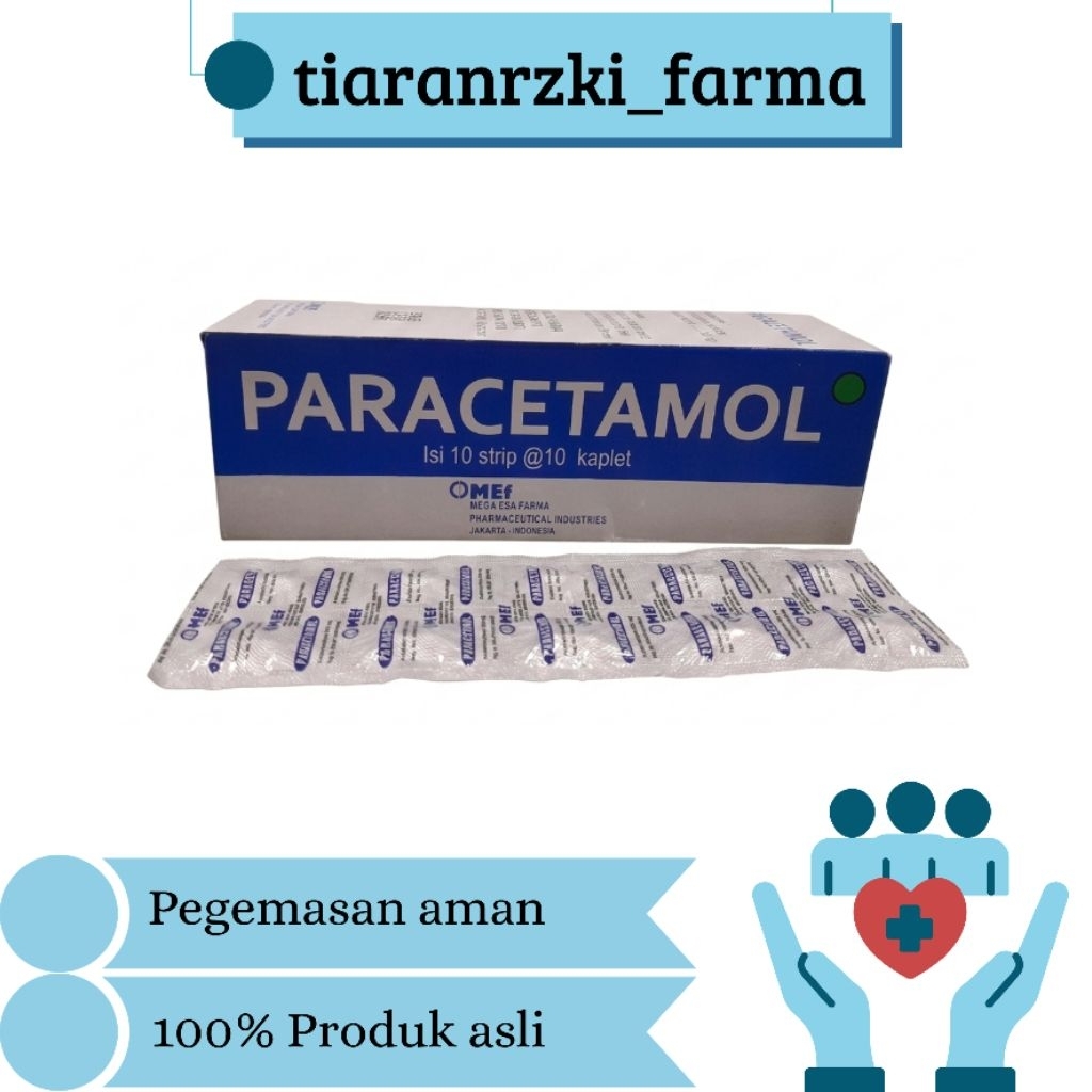 Paracetamol MEF 500mg perbox