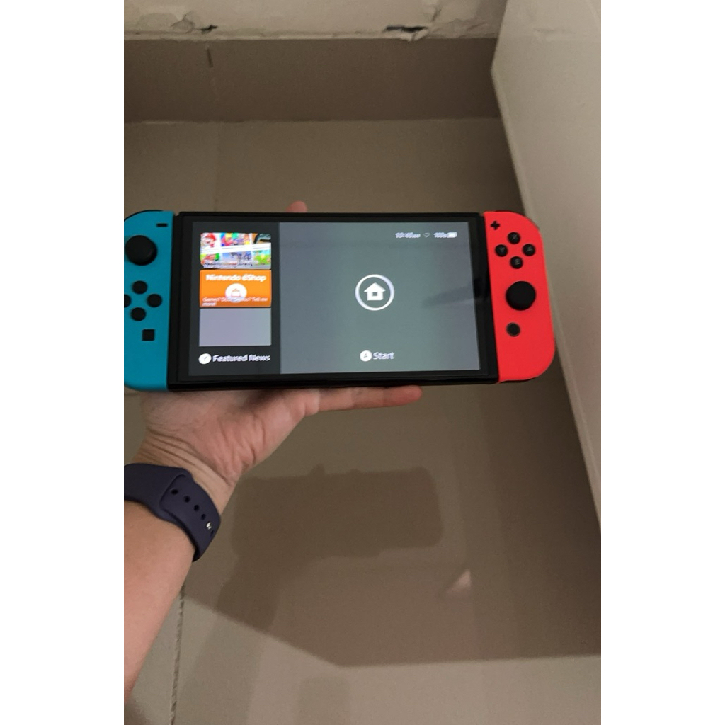 Nintendo switch oled cfw 512 gb full games  second bekas