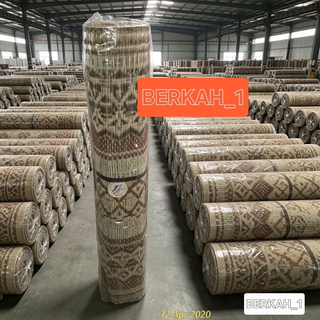 Tikar Plastik gulung Panjang Untuk Acara keluarga 6 Meter X 1M