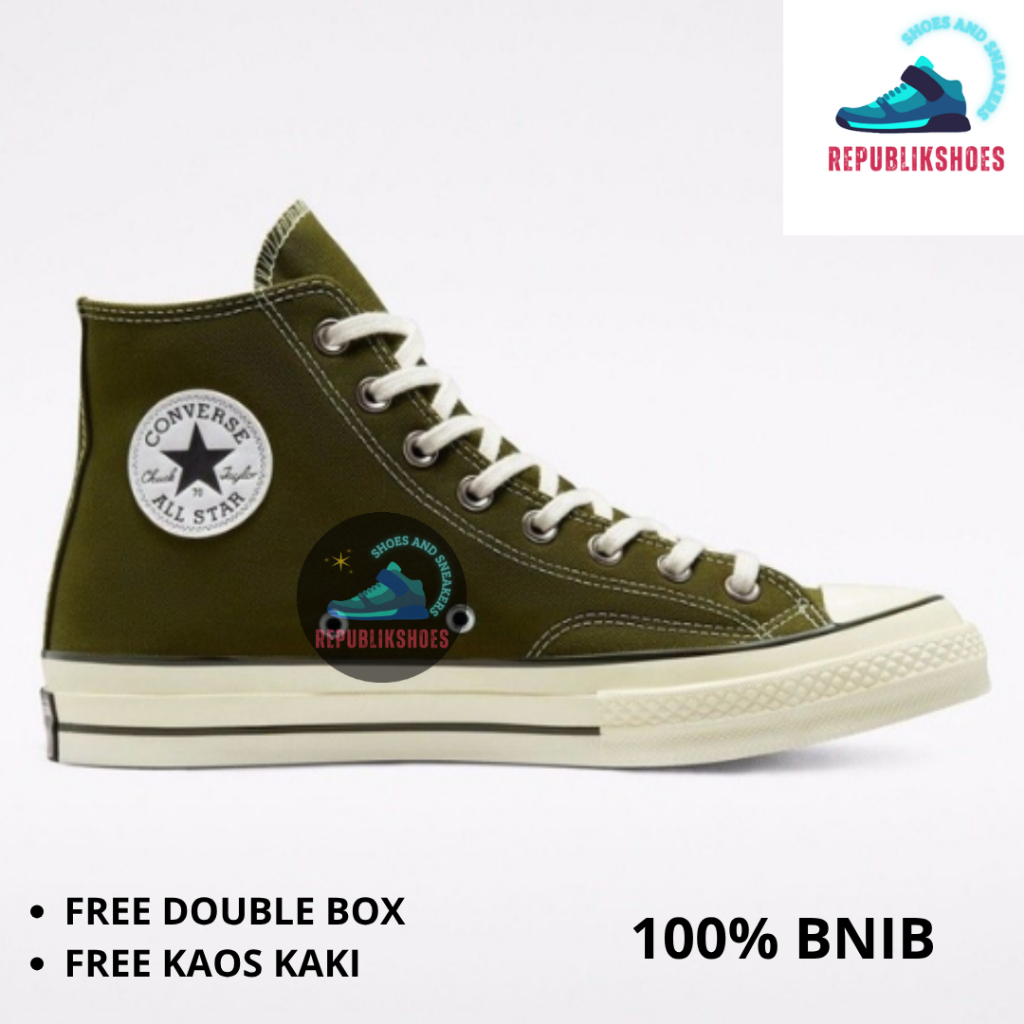 Sneakers Unisex Converse Chuck Taylor 70s High Field Green Surplus
