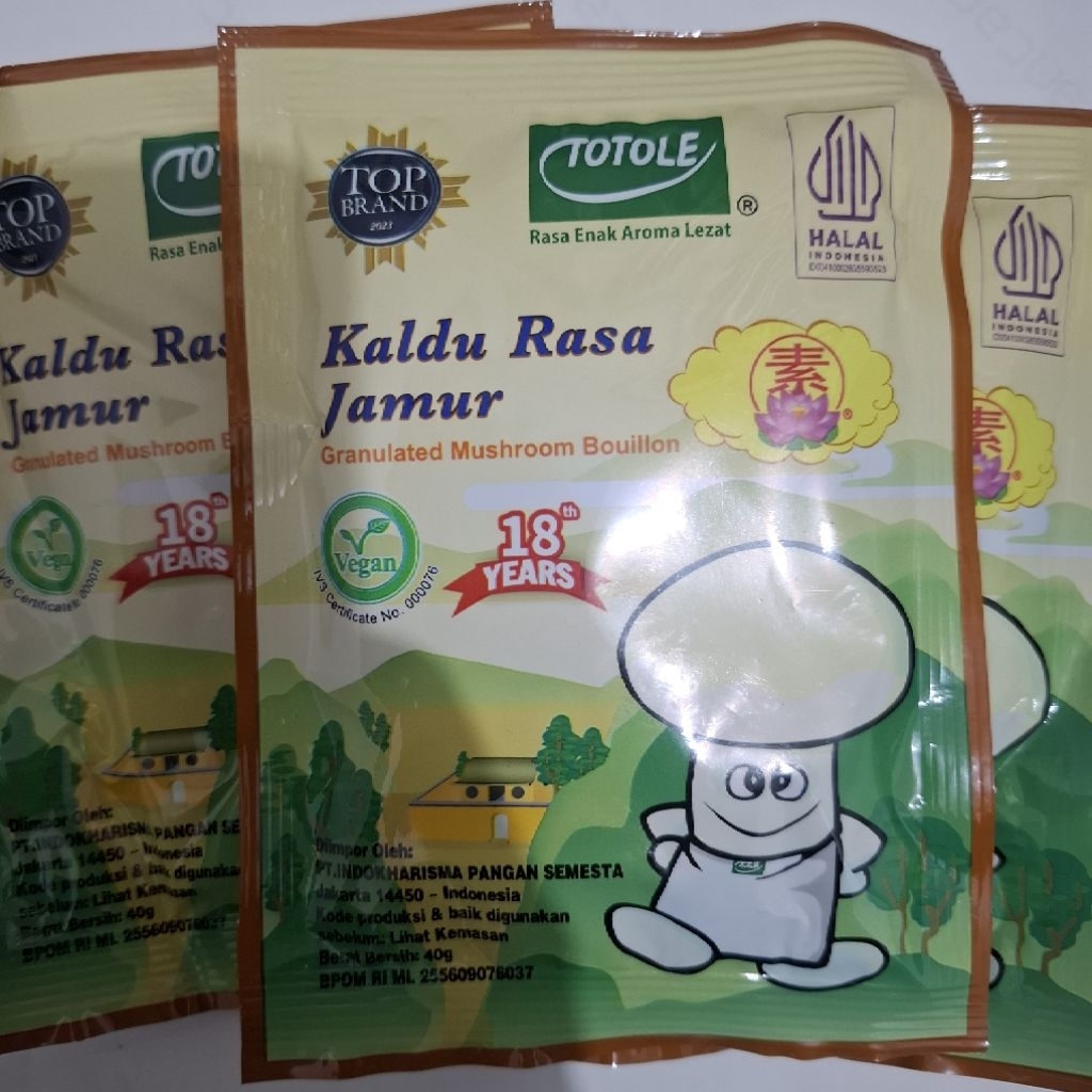 kaldu jamur totole 40 gram