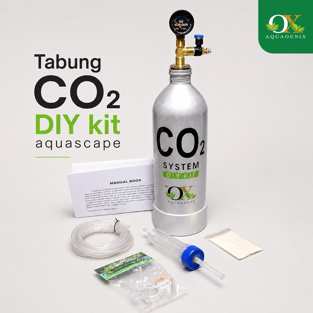 Tabung CO2 Ragul/Cisod Alumunium DIY Untuk Aquascape I Tabung Co2 Aquascape