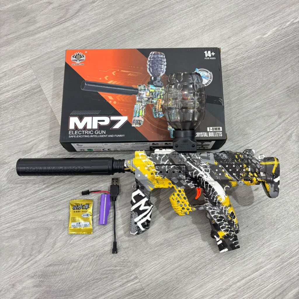 Izibro - Mainan Pistol Nerf Anak Water Blaster Senapan Shotgun Blast Water Gell WGB Edukasi Edukatif