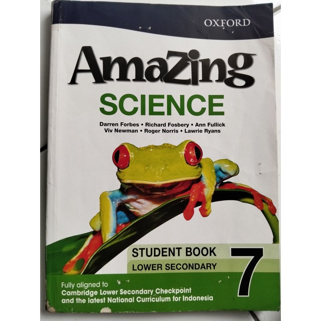 Buku Pelajaran untuk SMP Oxford Amazing Science Student Book 7