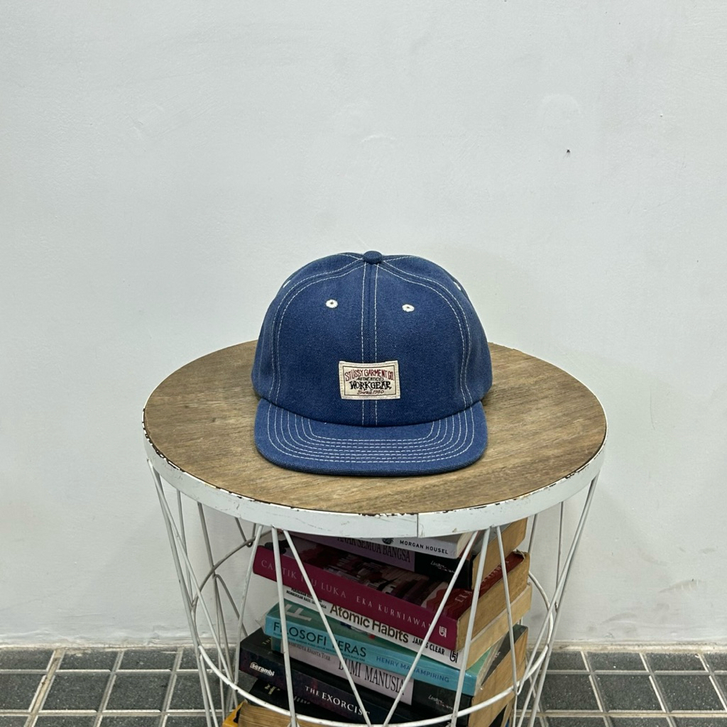 STUSSY WORKGEAR CANVAS CAP