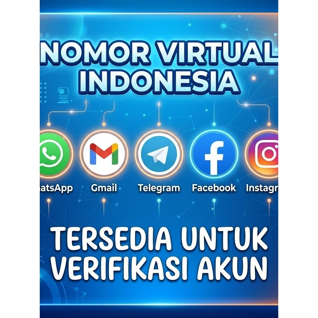 Nomor Virtual WhatsApp Indonesia Fresh, Belum Terpakai