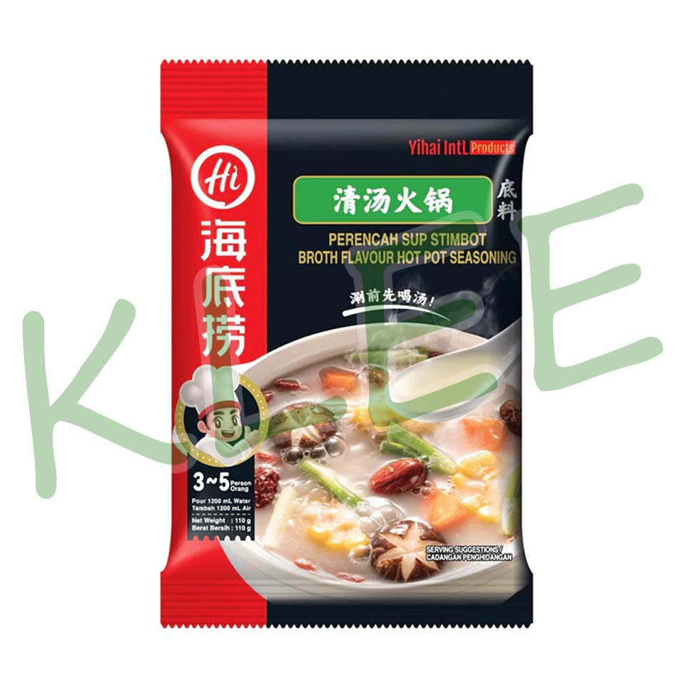 [HALAL] Bumbu Hotpot Instant - Haidilao Broth Flavour/Kaldu Ayam - Haidilao Pork Bone - Haidilao Qin