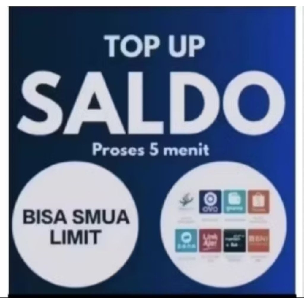 TERPERCAYA TOP SALDO UP KREDIVO DLL SALDO/PULSA TRANSFER 500K-30JT KE SEMUA TERMURAH