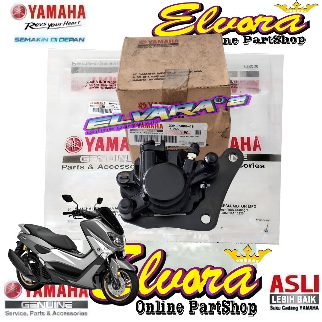 Caliper assy palababi depan Yamaha Nmax Old Original 2DP-F580U-00
